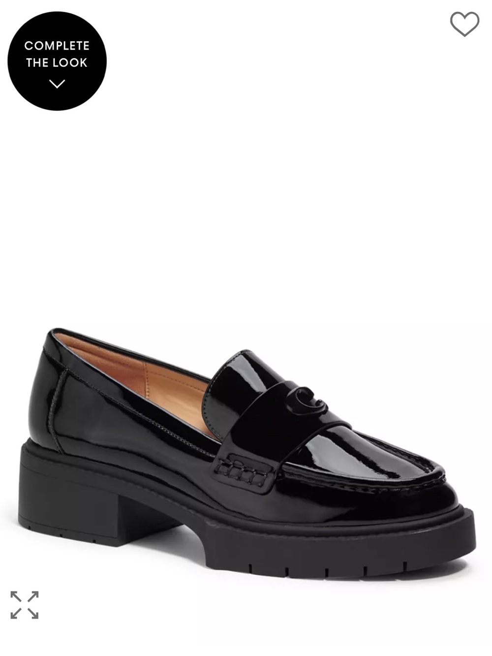Coach Platform Leah Loafer - Picture 1 of 8